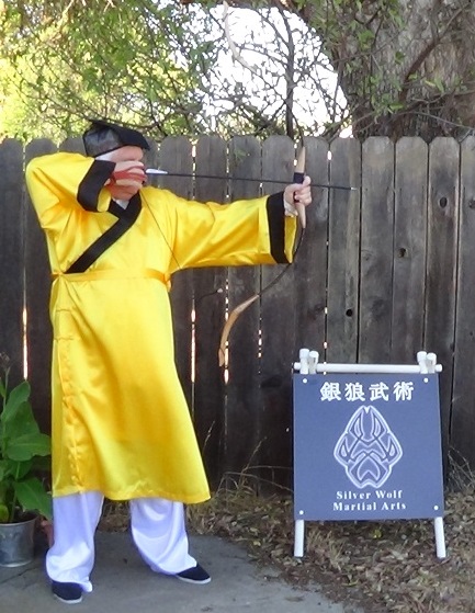 archery bow and arrow