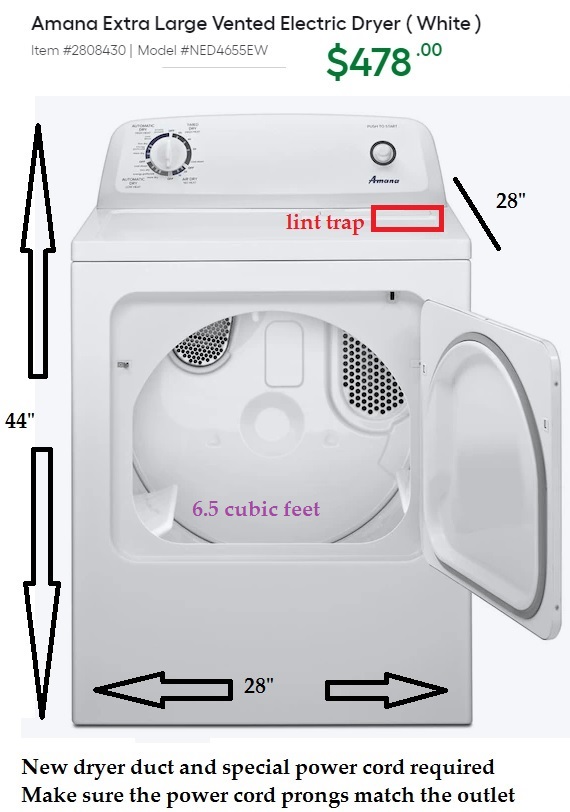 clothes dryer