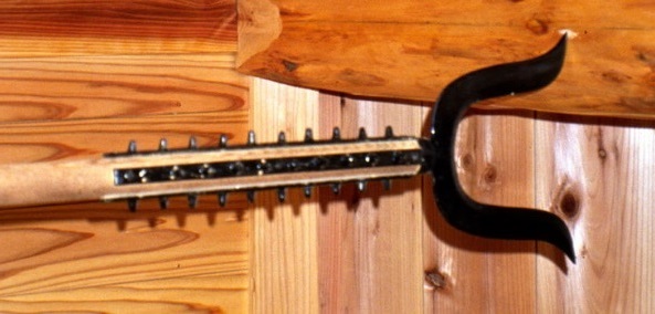 Japanese fork - sasumata - recreation
