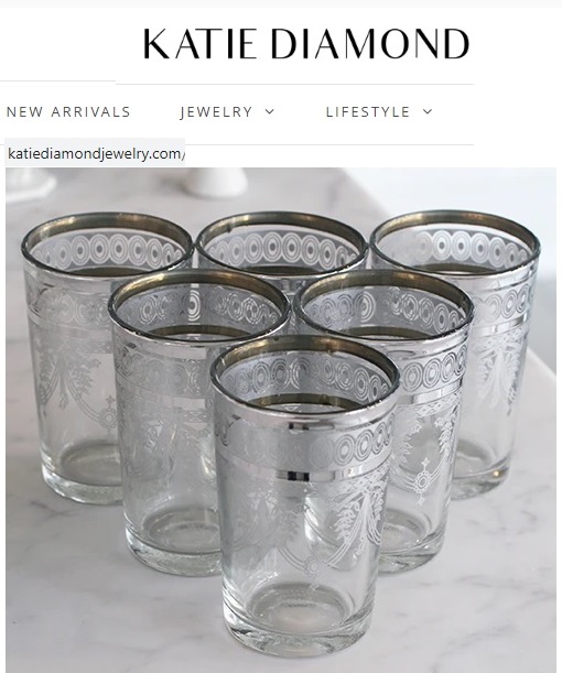 Moroccan tea glasses