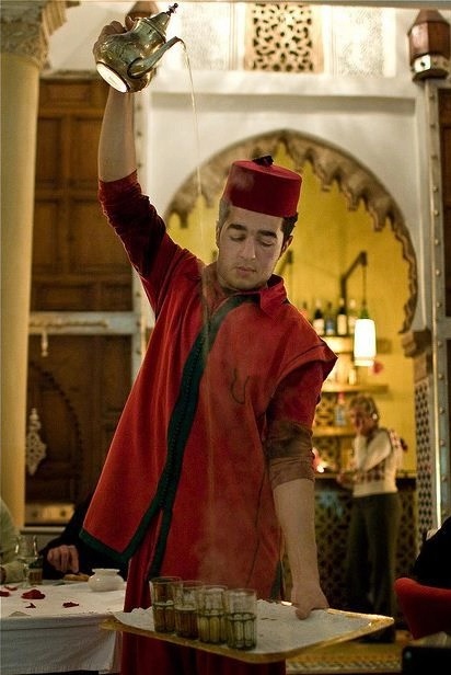 Moroccan tea glasses