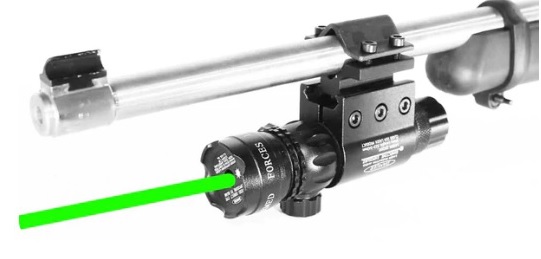 ruger rifle green laser