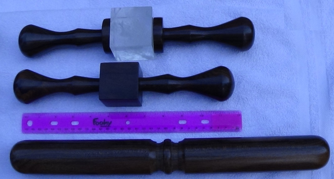 12 inch ziricote rulers